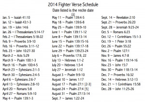 ... verses that you can print and use to follow along, looking up verses