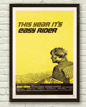 Easy-Rider-Dennis-Hopper-Peter-Fonda-Movie-Film-Poster-Print-Picture ...