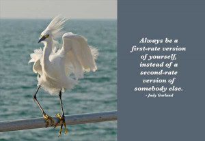 Always be a first-rate version of yourself, instead of a second-rate ...