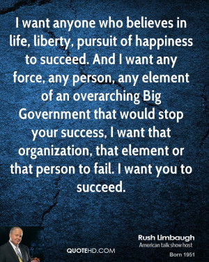 Rush Limbaugh Success Quotes