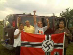 ... 2013/09/25/photo-of-the-day-lakota-grandmothers-capture-neo-nazi-flag