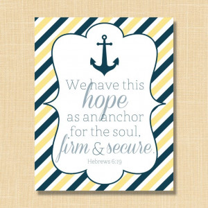 ... Hebrew 6 19, Bible Verses, Anchors Tattoo, Bible Study Quotes, Anchors