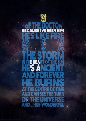 ... tags for this image include: doctor who, quotes and the oncoming storm