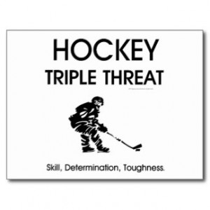 TOP Hockey Triple Threat Postcards