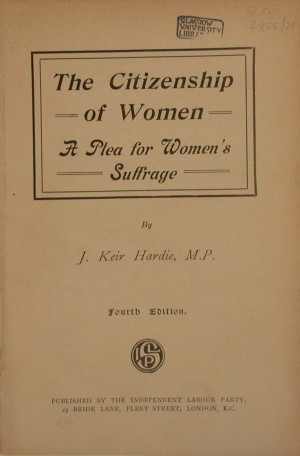 Woman Suffrage Quotes Plea for women's suffrage