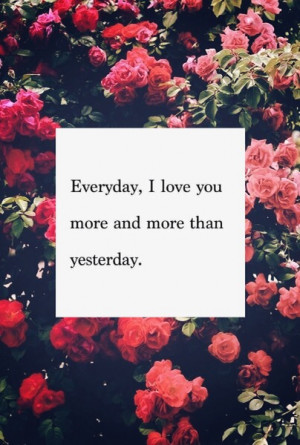 Everyday I Love You More Pictures, Photos, and Images for Facebook ...