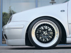 Thread: I was wondering how my wheels would look on my new Jetta