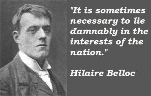 Hilaire belloc famous quotes 3