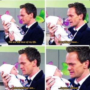 ... Daughter For The First Time On The Sad How I Met Your Mother Finale