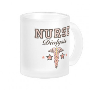 Dialysis Nurse Caduceus Mug