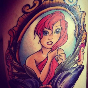 ariel little mermaid tumblr tattoos disney tattoos little mermaid ...