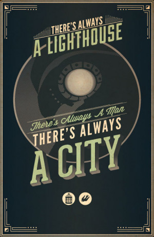 Bioshock Infinite Quote Poster - 11 x 17