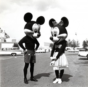 ミッキーとミニーマウス 1950年代後半？