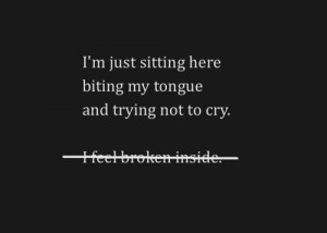 sad #depressed #feelings #quote #broken