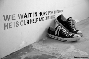 Psalm 33:20. All the better with converse