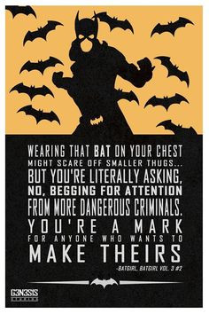 Batgirl quote More