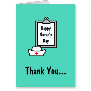 Nurses Day Card -- Thank You