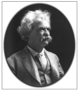 Man named Mark Twain ...