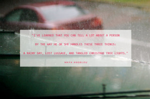 Rainy Tuesday Quotes Deal with was a rainy day.