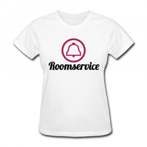 Solid Girls TShirt Roomservice | Room | Service | Hotel Printing Geek ...