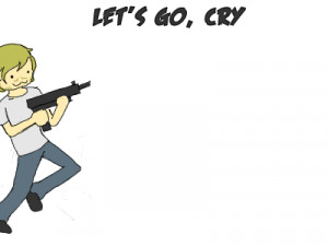 cry #cryotic #chaoticmonki #l4d2 #pewdie #pewdiepie #lol #gif