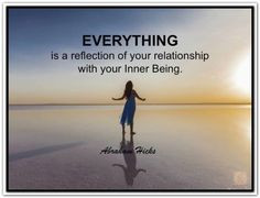... with your Inner Being. Abraham-Hicks Quotes (AHQ2786) #Inner Being