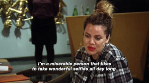 ... the kardashians khloe kardashian kuwtk realitytvs selfies animated GIF