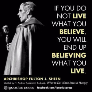 Archbishop Fulton Sheen #Wisdom Wednesday