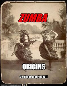 ZUMBA. the early years. :D