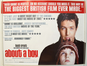 Details about ABOUT A BOY (2002) Quad Movie Poster (Quotes Version ...