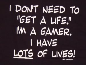 Thread: Gamer shirt quotes