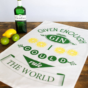 original gin quote tea towel jpg