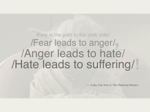 Yoda Quotes Conquer your fear