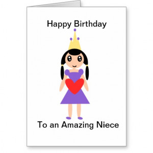 Happy Birthday Niece Greeting Cards