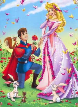 Disney Couples Princess Aurora and Prince Philip