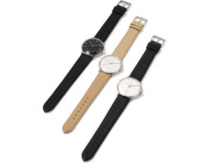 max bill manual wrist watch - lines