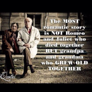 wanna grow old with someone..