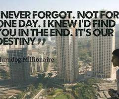 Movie Quotes - Slumdog Millionaire (2008) | via Facebook