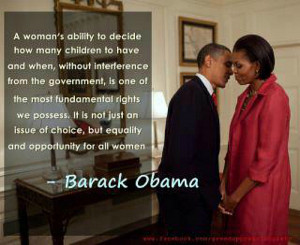 The Awesome Quote Going Around About Women's Rights From Barack Obama