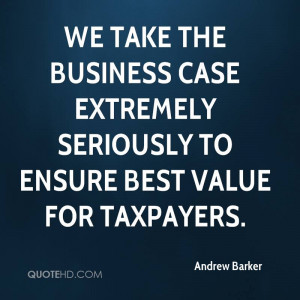 Andrew Barker Quotes