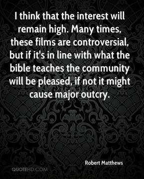 ... the community will be pleased, if not it might cause major outcry