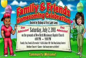 The Old Black Church!: Family And Friends Day.