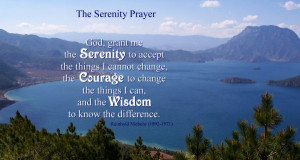 Quotes About Serenity In Nature Serenity prayer