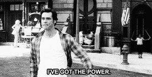 gif Black and White b&w Jim Carrey bruce almighty BOOM todo poderoso i ...