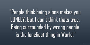 Lonely Quotes Loneliness