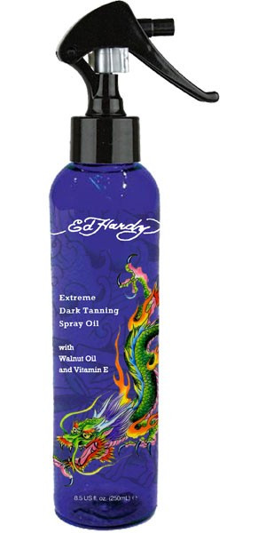 Ed Hardy - Diving Dragon Spray Oil Extreme Dark Tanning