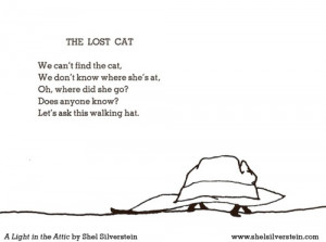 ... , Shel Silverstein Th, Silverstein Th Lost, Lost Cat, Children Book