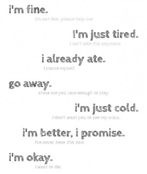 Self Harm Quotes And Sayings Tumblr Self Harm Quotes And Sayings