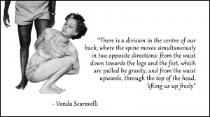 Vanda Scaravelli Quote about the Spine | Relax and Release