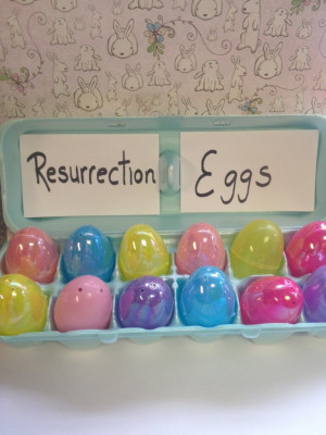 Easter Craft & Lesson: Resurrection Eggs with Bible Verses